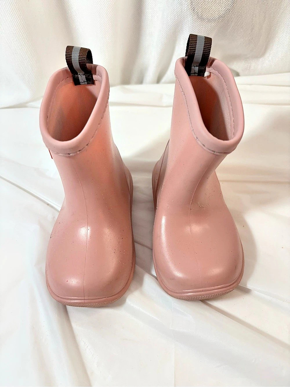 Tree Grandpa Toddler Rain Boots Pink Girls US 13